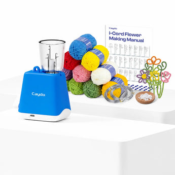 The industry's First Electric i-Cord Knitting Tricotin Machine i1 - Caydo