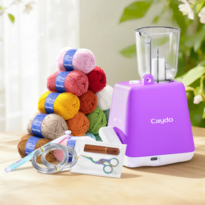 Electric i-Cord Knitting Tricotin Machine i1 Plus & Aurum Ash - Caydo