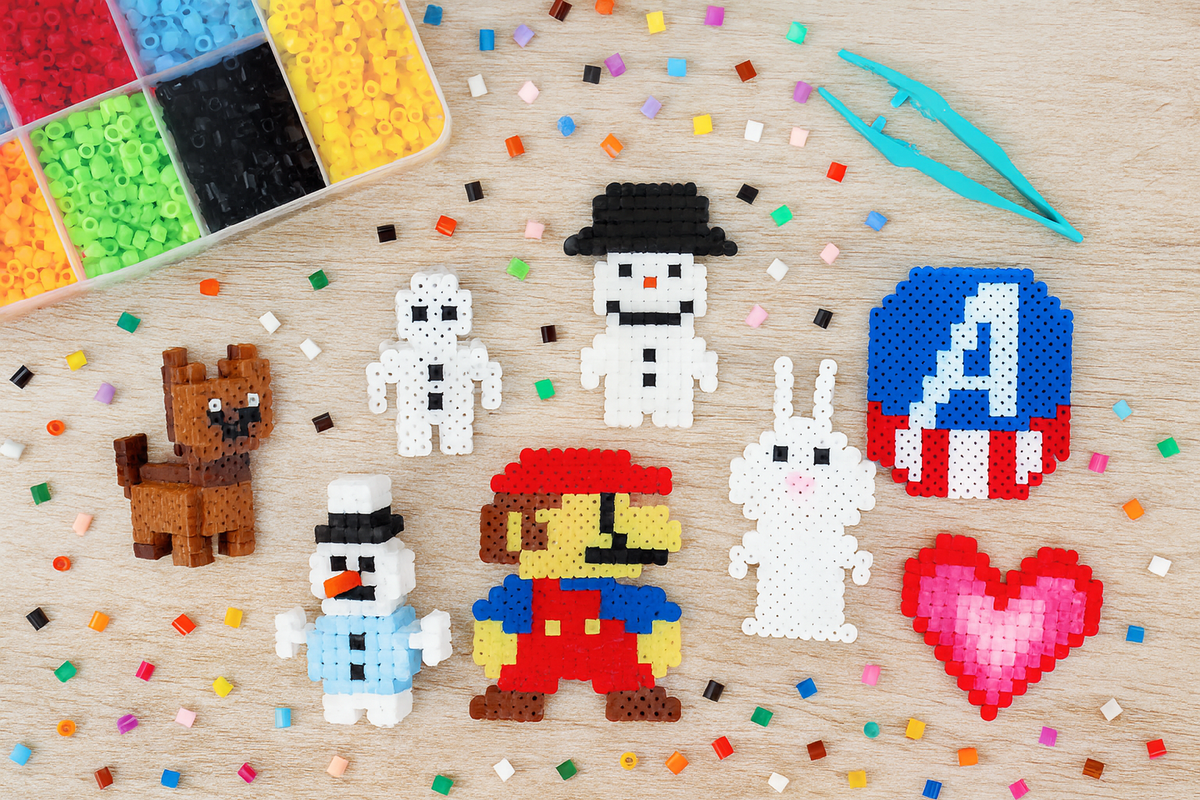 Fuse Beads Examples Popular Fuse Bead Patterns: Fun, Easy, and Creative Designs for All Ag ...