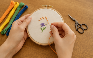 is embroidery hard