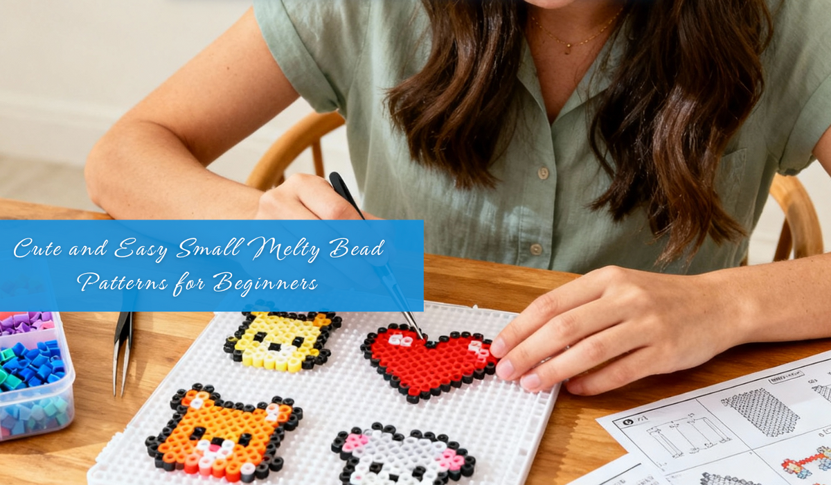 Small Single Patterns Cute and Easy Small Melty Bead Patterns for Beginners – Caydo