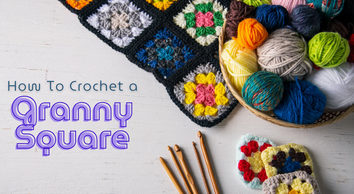 Wie man ein Granny Square häkelt: Schritt-für-Schritt-Anleitung für An –  Caydo