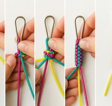 Box Stitch Lanyard 