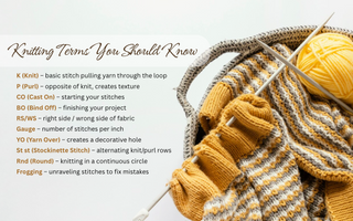 Knitting Terms You Should Know: Full Glossary Guide