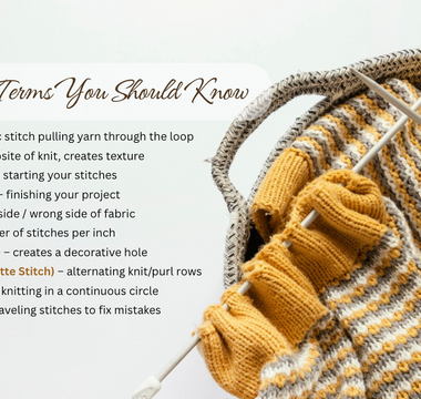 Knitting Terms You Should Know: Full Glossary Guide