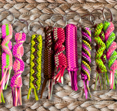 Plastic String Keychain Patterns