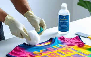 how to remove screen printing