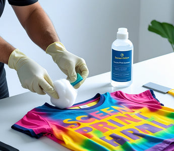 how to remove screen printing