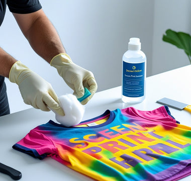 how to remove screen printing