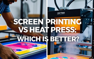 screen printing vs heat press