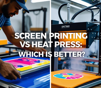screen printing vs heat press