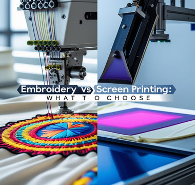 embroidery vs screen printing