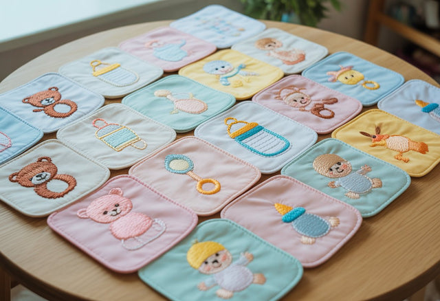 Baby Embroidery Designs For Adorable Handmade Creations – Caydo