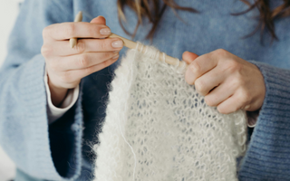 how to knit a ascarf