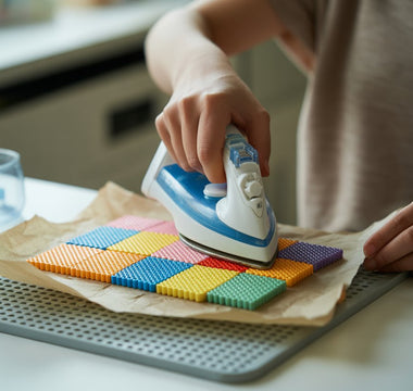 how to iron perler beads