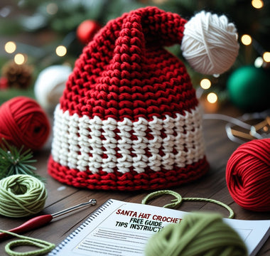 santa hat crochet