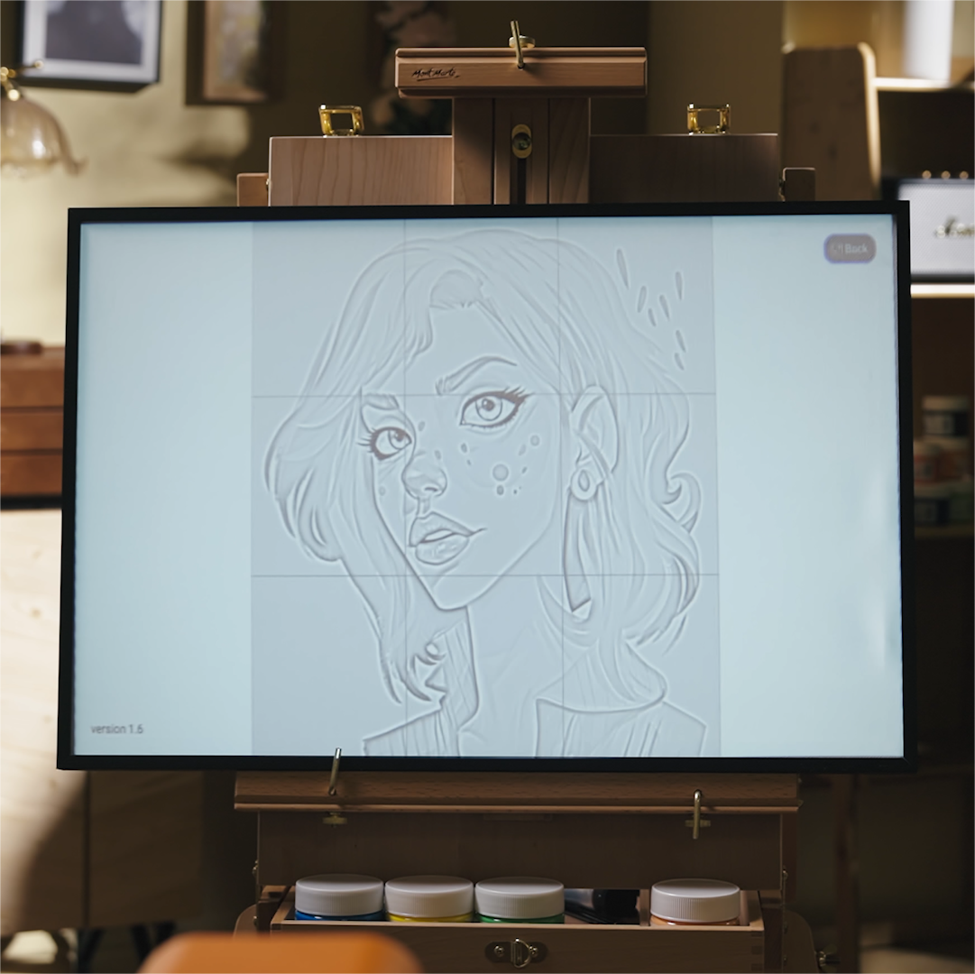 Caydo P1 Art Projector, Drawing Projector with Exclusive Art-Drawing ...