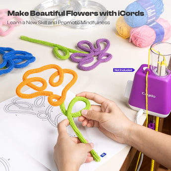 Caydo i-Cord Flower Making Kit for DIY Crafts - Caydo