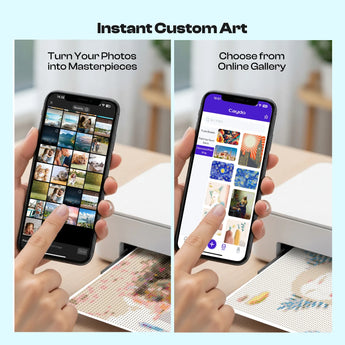 56-Color Quick Custom Diamond Painting Kit - Caydo