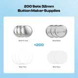 Caydo Button Maker Refill Supplies - Caydo