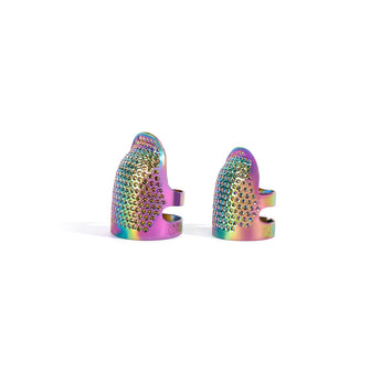 Exquisite Metal Duo Thimble Set - Caydo