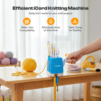 Manual i-Cord Knitting Tricotin Machine i1 - Caydo
