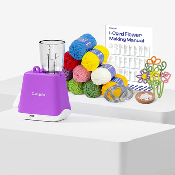 Electric i-Cord Knitting Tricotin Machine i1 - Caydo