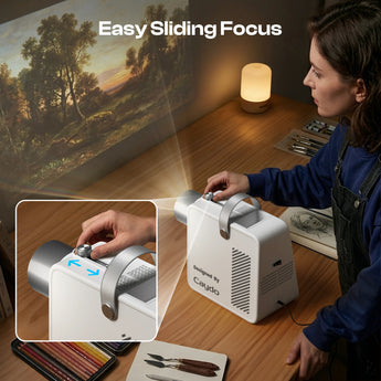 Caydo S1 Portable Drawing Projector with Handle & Storage - Caydo