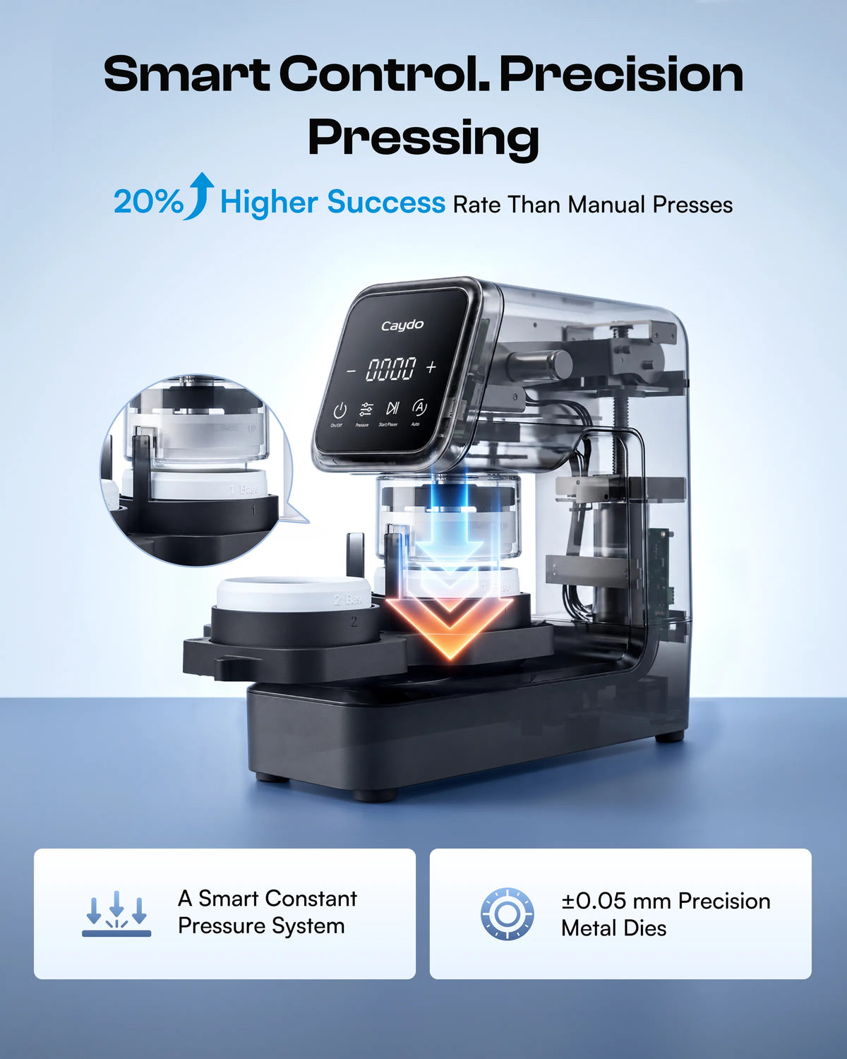 Caydo Macchina Elettrica per la Produzione di Spille BM Pro – Pre-ordina