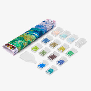 Green Wheat Fields Diamond Painting - Caydo