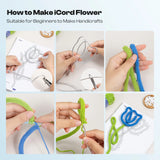 Caydo i-Cord Flower Making Kit for DIY Crafts - Caydo