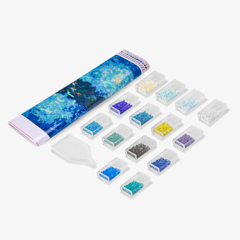 Road with Cypress and Star Diamond Painting - Caydo