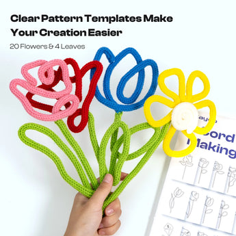 Caydo i-Cord Flower Making Kit for DIY Crafts - Caydo