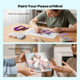 56-Color Quick Custom Diamond Painting Kit - Caydo