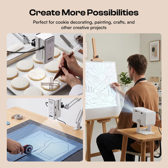 Create More Possibilities.Perfect for cookie decorating, painting, crafts, and other creative projects