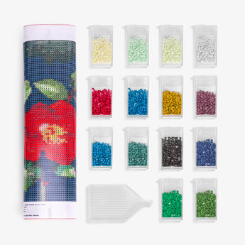 Red Roses Diamond Painting - Caydo