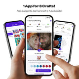 56-Color Quick Custom Diamond Painting Kit - Caydo