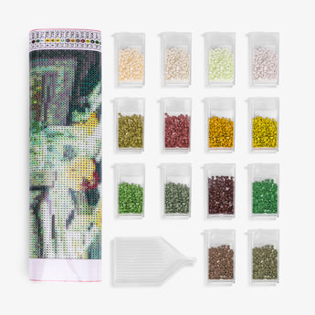 Sunflowers In A Vase On A Window Sill Diamond Painting - Caydo