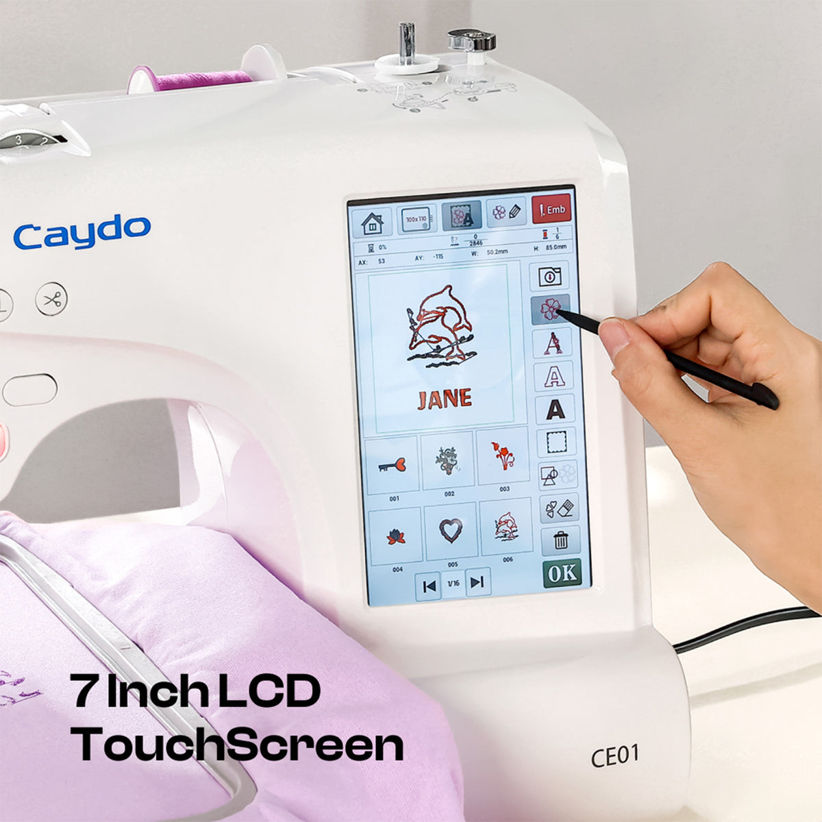Caydo Smart Embroidery Machine CE01