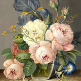 White and Pink Roses - Caydo