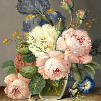 White and Pink Roses - Caydo