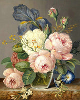 White and Pink Roses - Caydo