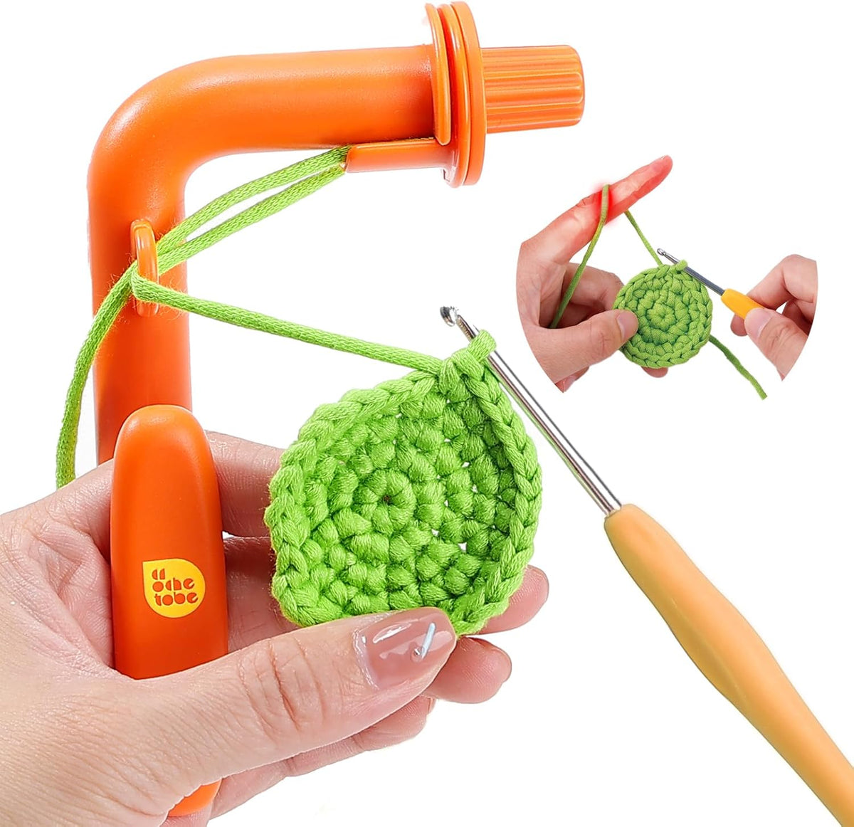 Caydo Crochet Holder - 3 in 1 Yarn Guide Tool