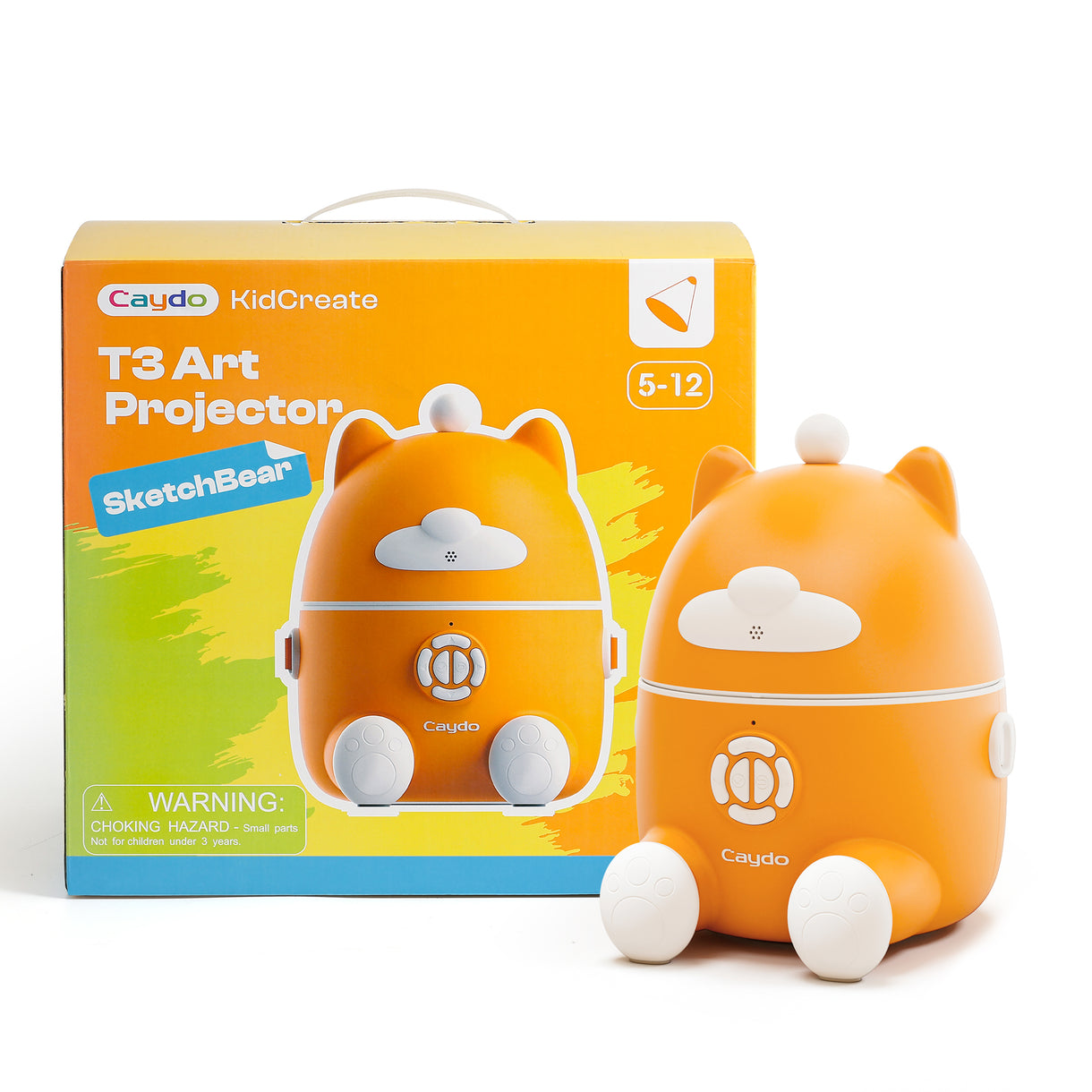 Caydo T3 Smart Projector for kids drawing and learning