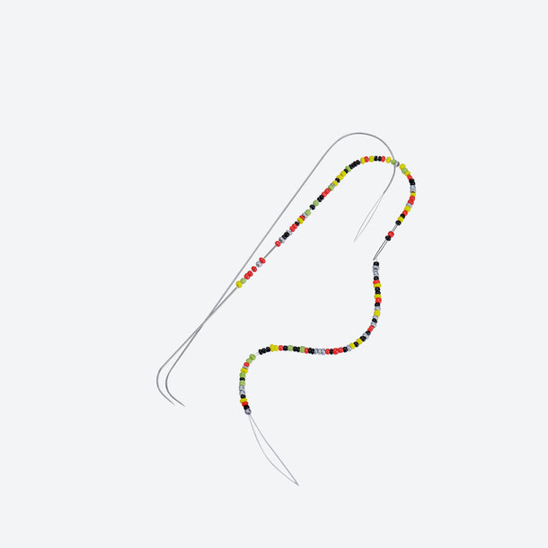 Large Eye Curved Beading Needles