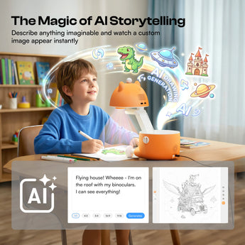 Caydo T3 AI Drawing Projector for Kids STEM Learning Toy - Caydo