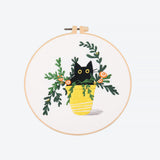 Embroidery Kit - Cat - Caydo