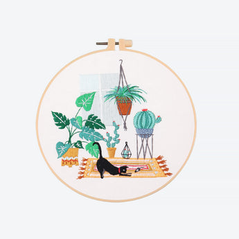 Embroidery Kit - Cat - Caydo