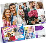 Caydo 3-Pack Quick Custom Diamond Painting Kit with Design App - Caydo