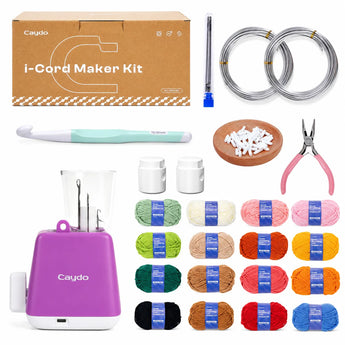 Electric i-Cord Knitting Tricotin Machine i1 plus - Caydo
